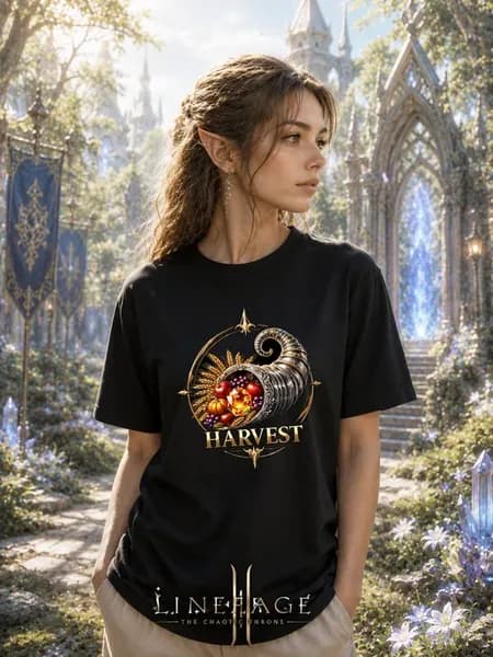 Футболка Lineage 2 Harvest рог изобилия плоды