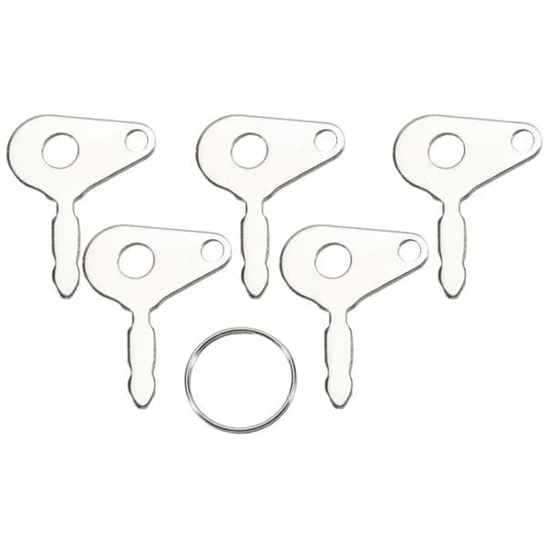 Набор из 5 ключей зажигания Lucas 99 , подходит для тракторов Ford, Massey Ferguson, Case / Benford.