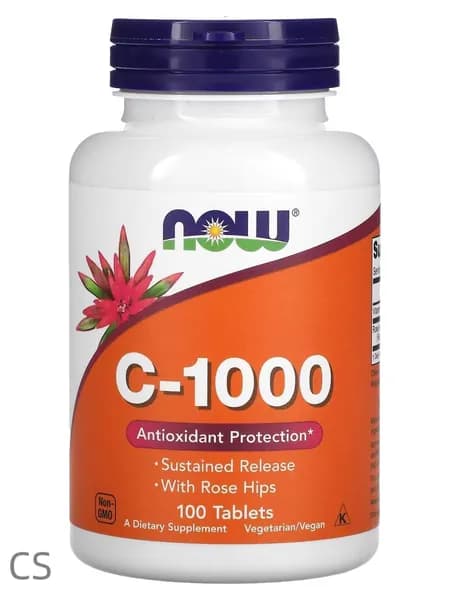 Витамин С 1000мг NOW Vitamin C-1000 100 таблеток