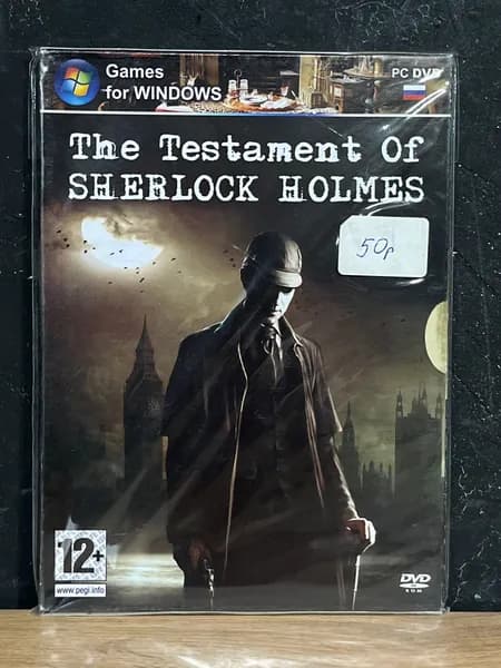 The testament of Sherlock Holmes / Диск с игрой для ПК