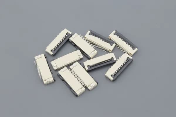 Разъем FPC Flip-Lock 0510-20RLGF 20 pin высота 1мм шаг 0,5мм 10 шт