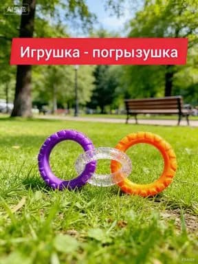 Игрушки кольца для щенков и собак средних пород типа Корги