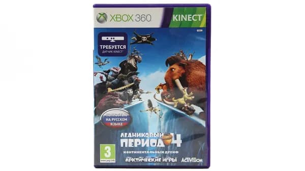 Ice Age: Continental Drift (Xbox 360, Kinect, RU) Винтаж