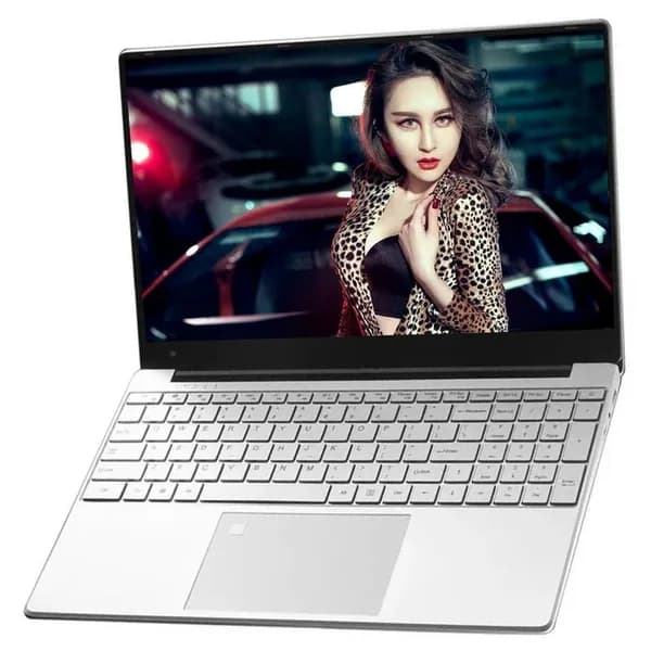 DRIL Игровой ноутбук 15.6", Intel Celeron N5095, RAM 16 ГБ 512 ГБ, Intel UHD Graphics, Windows Pro, серебристый, Русская раскладка
