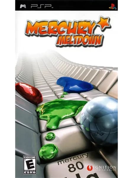 PSP игра Merkury Meltdown