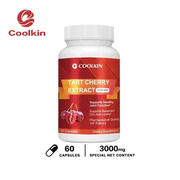 Капсулы с экстрактом кислых вишен Coolkin-содержат экстракт кислых вишен -для здоровья суставов и хорошего самочувствия