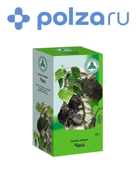 Чага гриб (Красногорсклексредства), 50 г