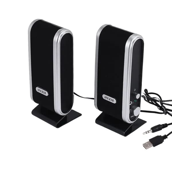 Новые USB-колонки 120W для компьютера и ноутбука, с 3,5 мм разъемом для наушников / питание от USB