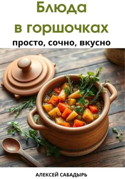 Блюда в горшочках: просто, сочно, вкусно | Сабадырь Алексей | Электронная книга