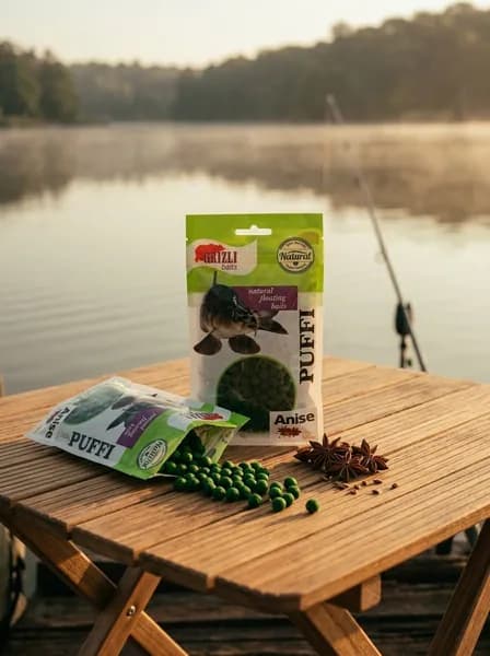 Тесто воздушное для рыбалки Анис 30 гр, GRIZZLY Puffi
