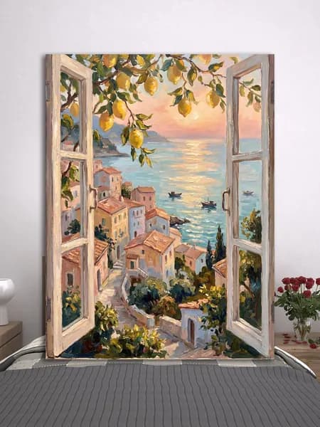 Картина "Печать струй" 30x40 см