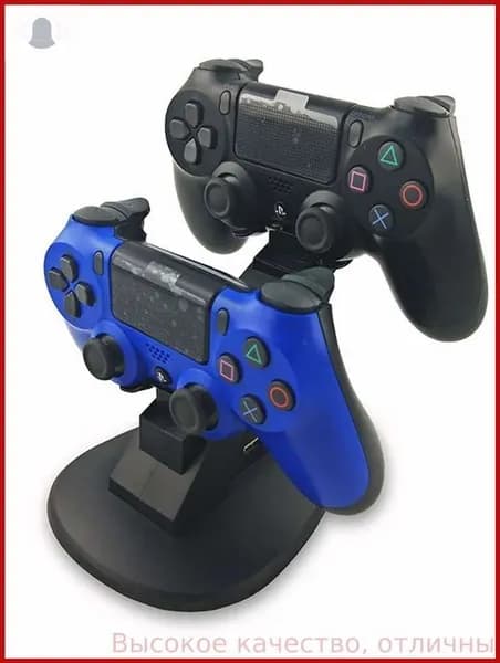 Игровая гарнитура PS4 с док-станцией для зарядки сенсорным управлением
