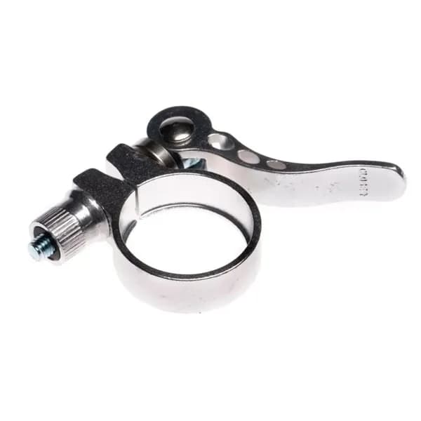 Зажим подседельный вело диаметр 31,8mm ХРОМ