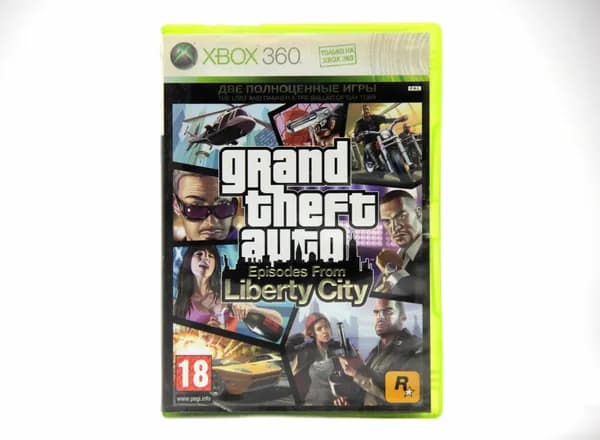 Grand Theft Auto Episodes From Liberty City (Xbox 360) Винтаж