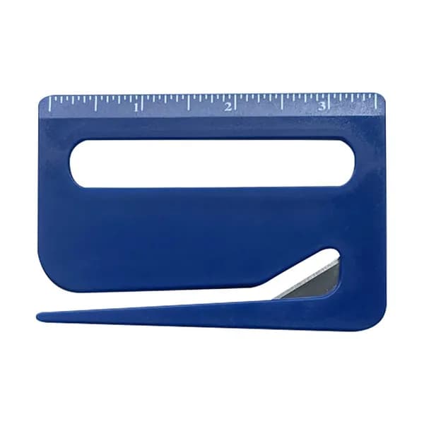 Нож для вскрытия конвертов со скрытым лезвием, встроенной лупой и мерной шкалой, компактный инструмент для писем и посыл