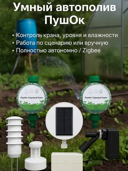 POK403 Комплект автоматический полив ZigBee