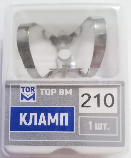 Кламп 210 "бабочка" для резцов и клыков верхней челюсти