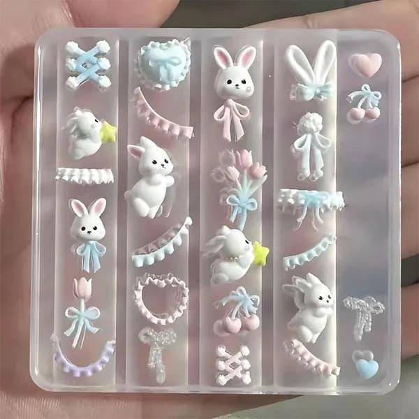 3D Силиконовая форма для ногтей