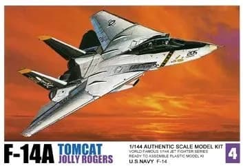 Сборная модель самолета F-14A Tomcat Rev.1 1:144