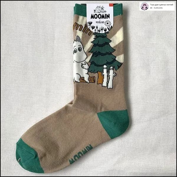 Носки Moomin женские MOOMIN socks, 1 пара