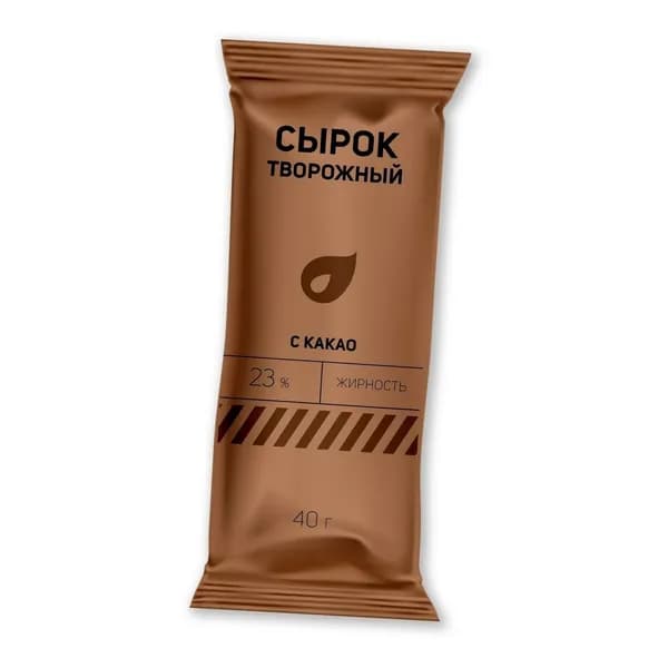 Сырок творожный какао глазированный 23% БЗМЖ 40 г