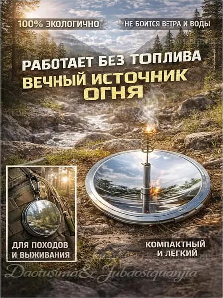 Качественный портативный зажигатель с солнечным питанием