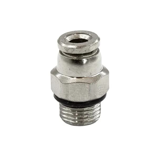 PI TOOLS Цанга прямая, резьбовая Cn-I-1/8M-4 для фторопластовых и полиуретановых трубок. Арт. 4867