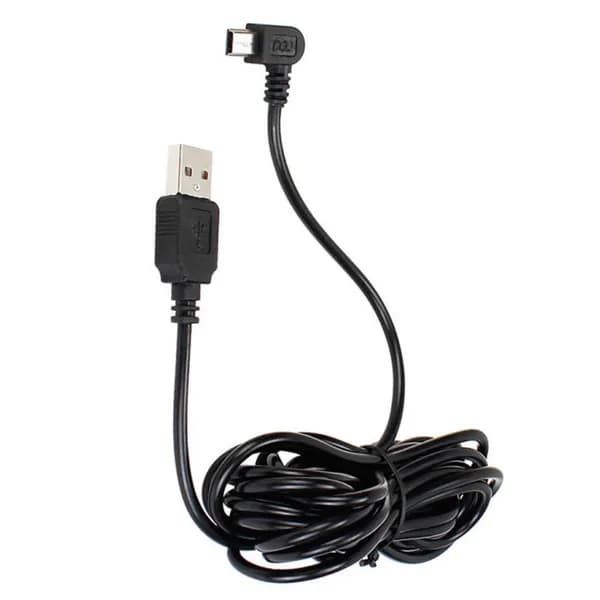 (1 штука) 3,5-метровый USB-кабель для зарядки от правого локтя автомобильного регистратора вождения