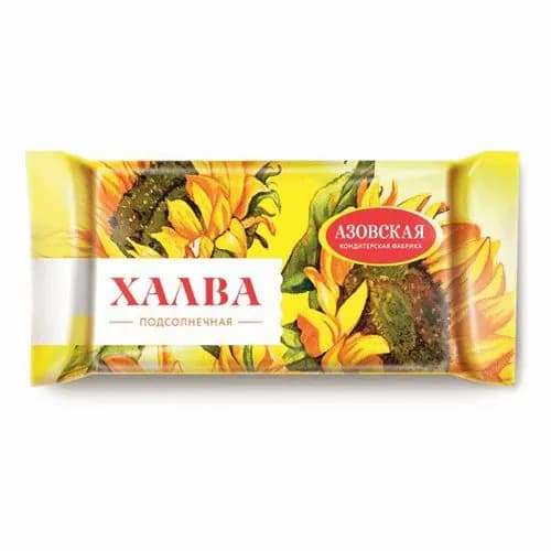 Азовская кондитерская фабрика Халва подсолнечная 500 гр.