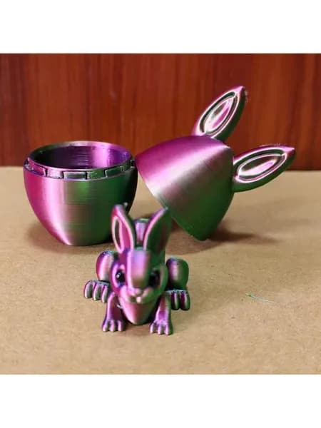 Пасхальные кроличьи яйца с 3d-принтом
