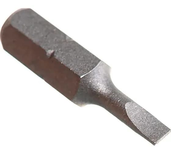 Вставка-бита 1/4"DR шлицевая, SL3, 25 мм