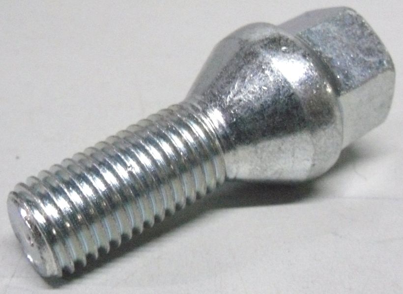 Болт колеса М12 х 1,5 конус L 24мм S 17мм хром (300)