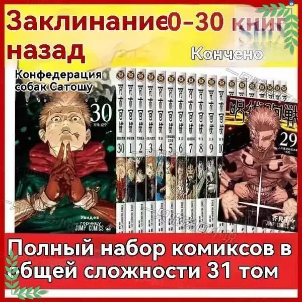 Магическая битва.Jujutsu Kaisen, Vol 29 .Китайский язык 1 книга