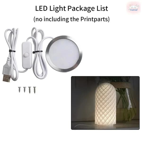 Для Bambu Lab LED Light Model Kit Детали 3D-принтера.