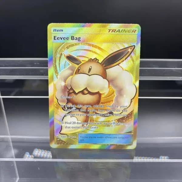 Одиночные самодельные карты TCG Pocket с персонажами аниме: Чарзард, Пикачу, Мьюту, Иви ex. Классическая игровая коллекционная карта, подарочная игрушка