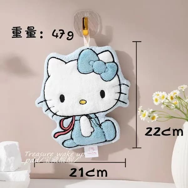 Полотенце кухонное 16x27 1 шт белый, лазурный