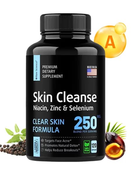 Очищающий комплекс Raw Science Vegan Cleansing Complex помогает улучшить текстуру кожи, естественным образом выводит токсины и разглаживает кожу. 120 веганских капсул.