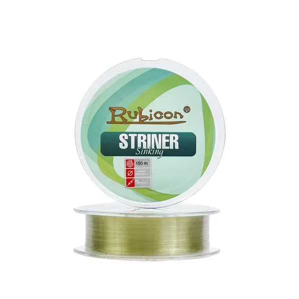 Монофильная леска для рыбалки RUBICON Striner Sinking 150 м 0,40mm (olive)