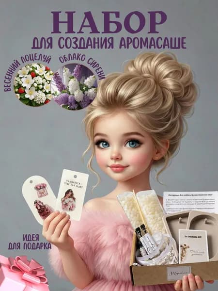 Набор для создания аромасаше, ароматизатора JASmilion