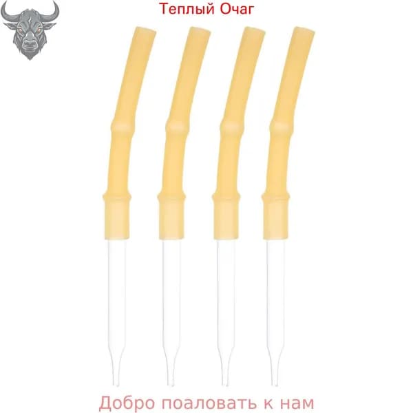 Щелочные Бюретки С Головками, Изготовленные Из Резины И Стекла, Для Титрования, Прочный Материал, Комплект Из 4 Штук