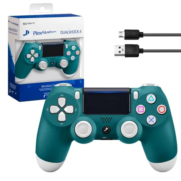 Джойстик PS4 DualShock беспроводной, Темно-зеленый