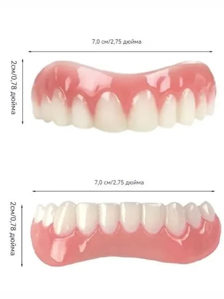 1 шт многоразовый защелкивающийся протез для взрослых perfect smile