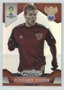 Коллекционная карточка Panini Prizm FIFA WORLD CUP 2014 - #169 Александр Кокорин