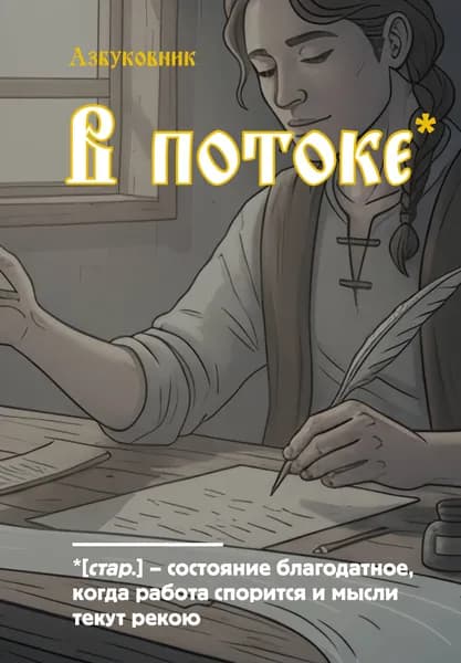 Книга Блокнот. Азбуковник. В потоке (А5, 64 л.)
