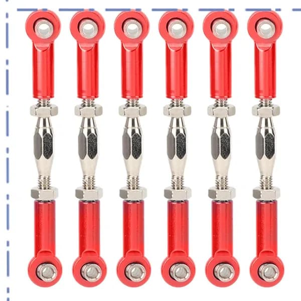 Aluminum Alloy Turnbuckle Rod Linkage,Прочные и удобные алюминиевые тяги для радиоуправляемых автомобилей
