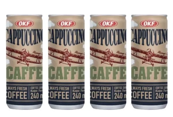 Кофейный напиток OKF Cappuccino (Корея) 240 мл х 4 шт