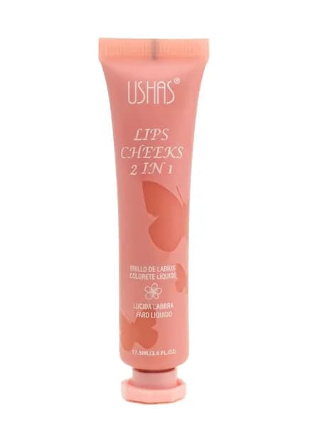 Жидкие румяна для лица и губ Blush Lip Oil 02