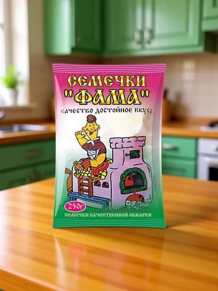 Семечки подсолнечника жаренные с арахисом Фама, 250 г