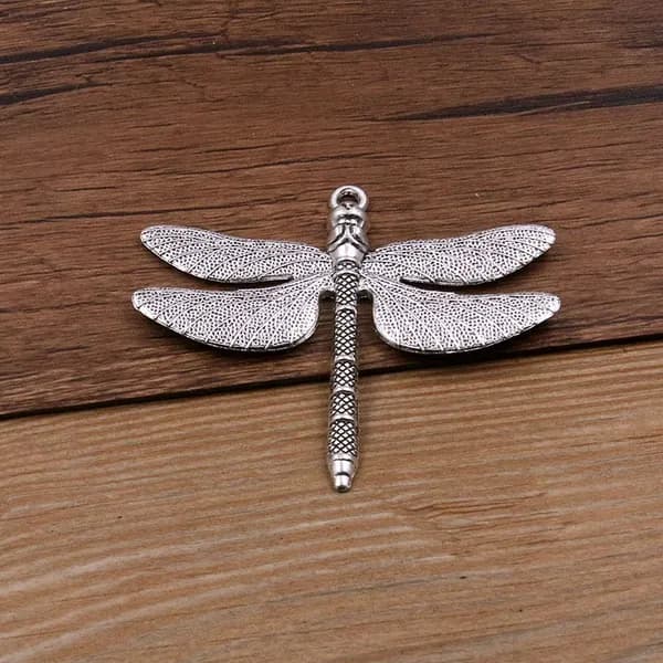 1PCS Подвеска в виде стрекозы 61X71mm