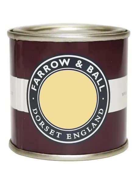 Краска для мебели и декора ультраматовая, меловая краска Farrow & Ball Estate Emulsion цвет 233 Dayroom Yellow, 100 мл